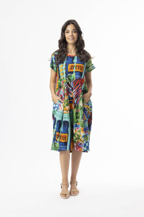 Orientique Cotton Bubble Dress 20151O