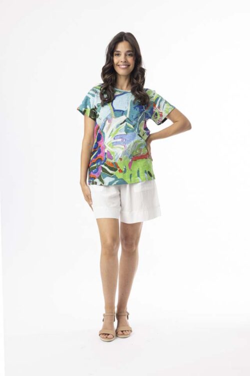 Orientique Basic Crew Cut Tee 23099LB