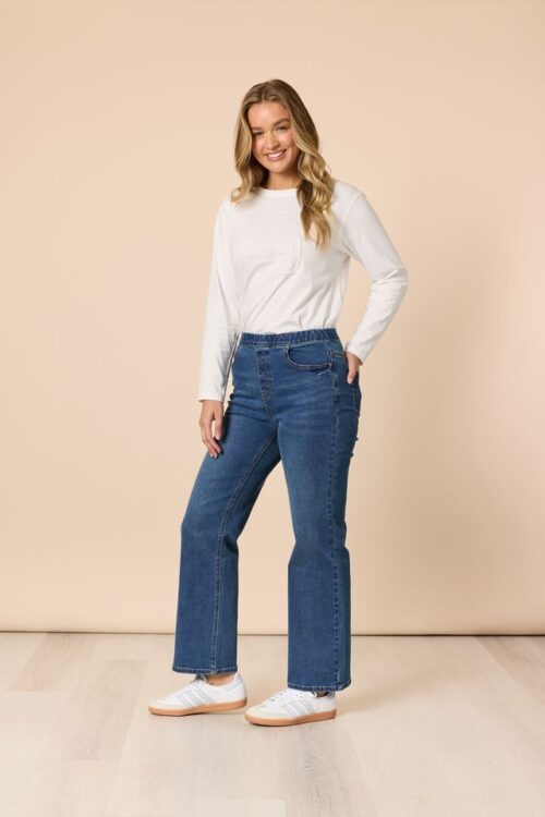 Threadz Everyday Straight Leg Denim Jean 48630