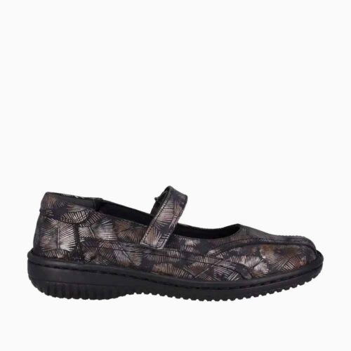 Cabello Active 341-27P Mary Jane Shoe Bronze Floral