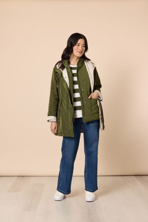 Gordon Smith Highland Jacket Khaki/Natural 46665