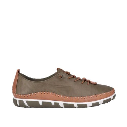Cabello Lifestyle Shoes Chino Khaki Leather