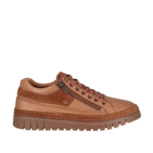Cabello Active Wren Lace-up Shoe Tan