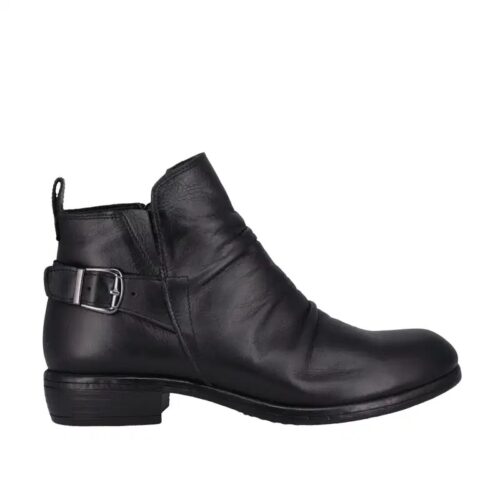 Cabello Active Enrich Ankle Boot Black Leather
