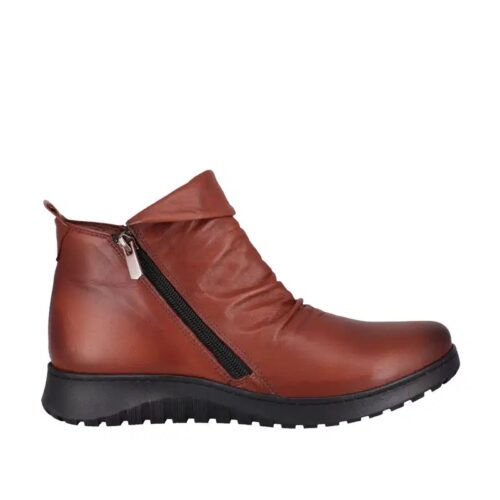 Cabello Active Express Ankle Boot Whiskey Leather