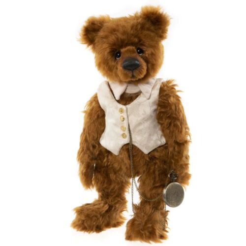Isabelle Charlie Bear Clock Watching