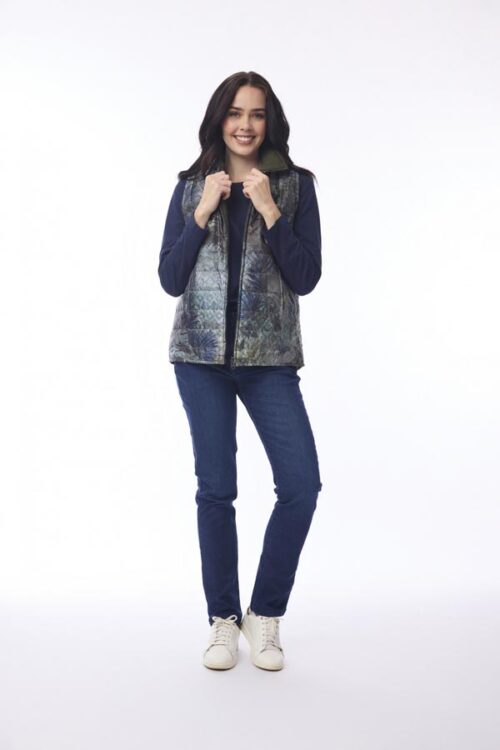 Orientique Puffer Vest New Jungle 3351