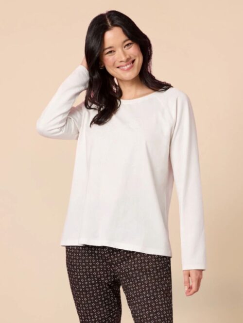 Gordon Smith Harper Bow Tee Ivory 48916