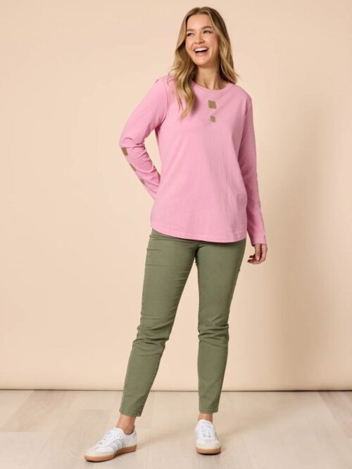 Threadz Chicago Slim Leg Jean Khaki Denim 47450