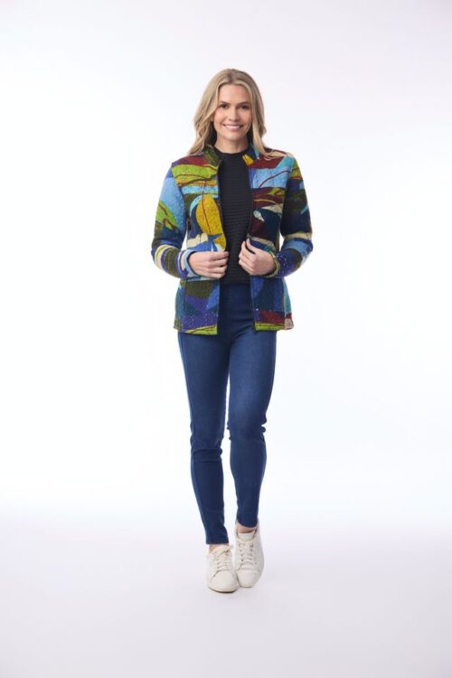 Orientique Jacket Abstract 23147